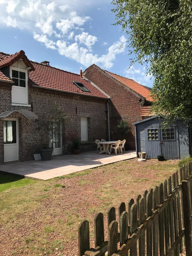 הוילה Saint-Quentin-Lamotte-Croix-au-Bailly La Ferme De La Croix מראה חיצוני תמונה